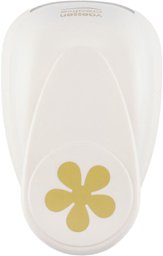 Vaessen creative pons - figuurpons - bloem - 4,6 x 4,6 cm