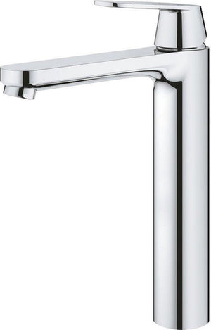 Grohe eurosmart cosmopolitan waterbesparende wastafelkraan xl-size m. gladde body chroom
