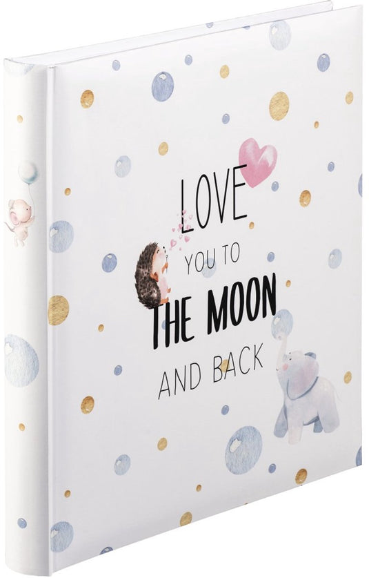 Hama fotoboekalbum - to the moon - 29x32 - 60 pagina's - wit