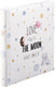 Hama fotoboekalbum - to the moon - 29x32 - 60 pagina's - wit