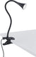 Rl live your light reality viper - klemlicht - zwart - incl. 1x smd 3w - snoerschakelaar - flexibel - klemlamp