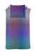 Damai dekbedovertrek rainbow - satijn - 140x200 220 cm - violet + 1 kussensloop 60x70