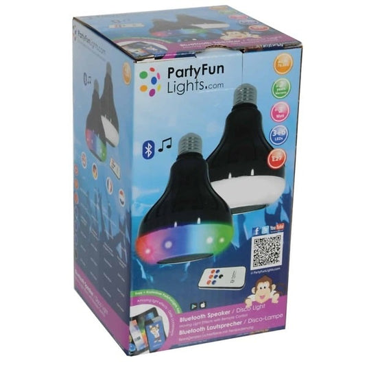 Kotronic party fun lights discolamp met bleutooth speaker