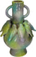 Hd collection vase birds stoneware multi 22.5x22.5x35.3cm