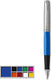 Parker jotter originals-vulpen | klassieke blauwe afwerking | medium punt | blauwe en zwarte inkt