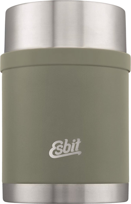 Esbit sculptor thermos voedselcontainer - 750 ml - rvs - steen grijs