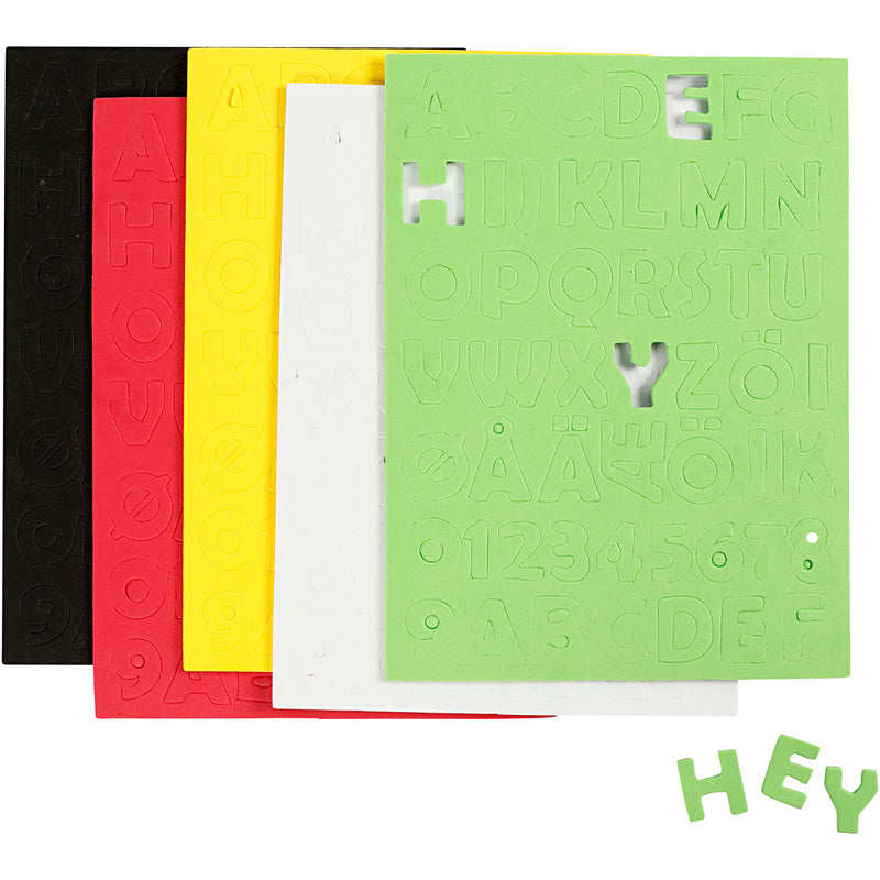 Afbeelding laden in galerijviewer, Https: www.cchobby.nl eva-foam-letters-cijfers-vel-15x21-cm-afm-2-2-3-cm-dikte-2-mm-diverse-kleuren-5-vel-1-doos
