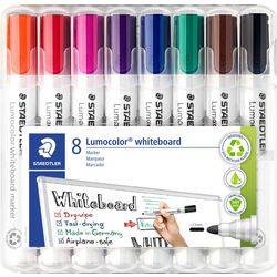 Staedtler lumocolor whiteboard marker ronde punt - box 8 st