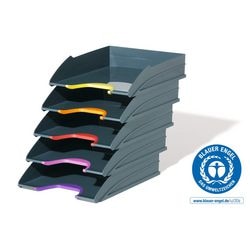Durable brievenbakjes varicolor 770557 set 5 stuks assorti
