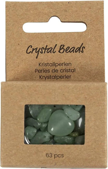 Creativ company kristallen kralen aventurien 63st gatgrootte 1 mm