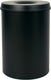 V-part - vlamdovende papierbak 30 ltr - steel - zwart