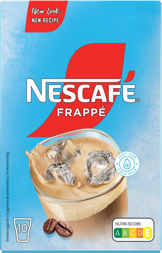 Nescafé frappé oploskoffie - 6 doosjes x 10 zakjes