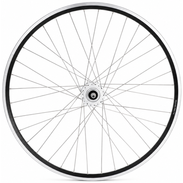 Shimano voorwiel 28 x 1 4'' aluminium zac 2000 velg - dh-c3000-3n naafdynamo - velgrem - zwart zilver