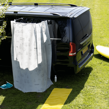 Cascata mobiel douchegordijn
