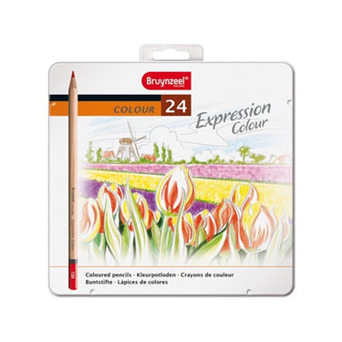 Bruynzeel kleurpotloden 24st expression voor volwassenen