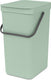 Brabantia sort go prullenbak - 16 liter - jade green