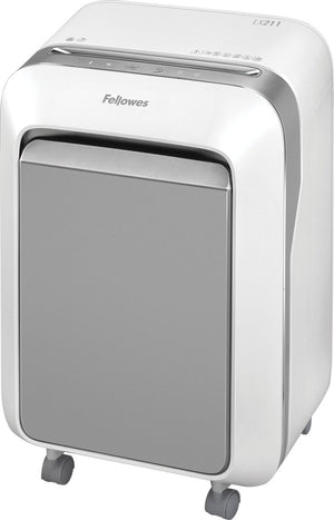 Fellowes powershred lx211 - papierversnipperaar - 15 vel - 100% jam proof - micro-cut p5 - 23l - wit