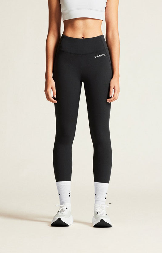 Craft core essence tights 2 w dames sportlegging - zwart
