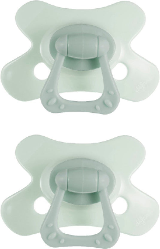 Difrax fopspeen dental - 18+ maanden - lichtgroen - 2 stuks