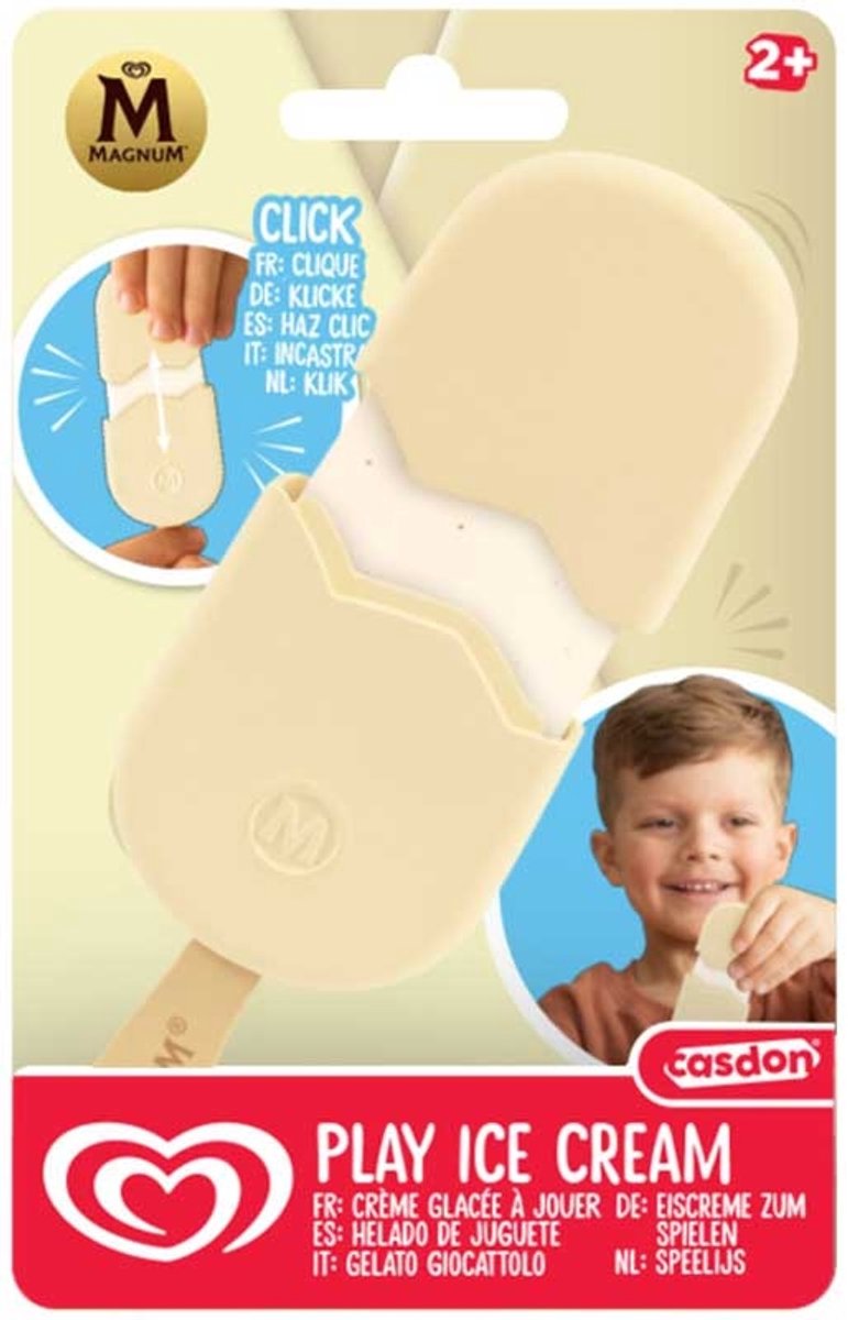 Load image into Gallery viewer, Casdon ola magnum white speelijs.
