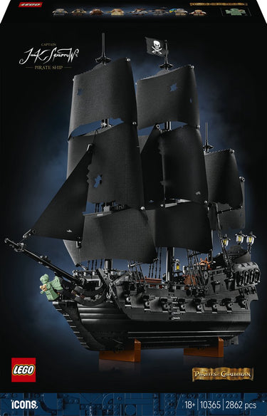 Lego ® icons pirates of the caribbean - het piratenschip van kapitein jack sparrow - 10365