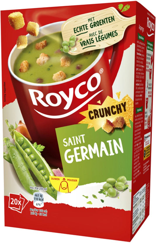 Royco soep saint germain met croutons 20 zakjes