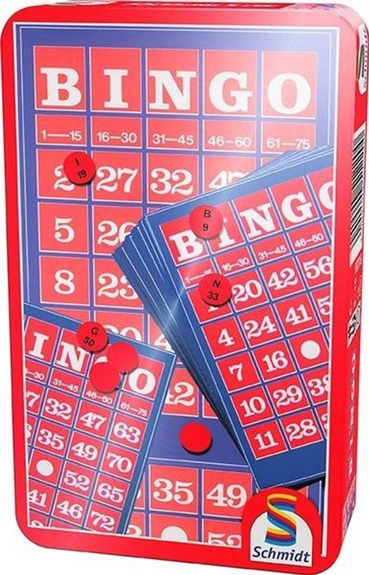 Schmidt ® - bingo - classic line - gezelschapsspel - kansspel voor familie en groepen - vanaf 6 jaar - 2+ spelers