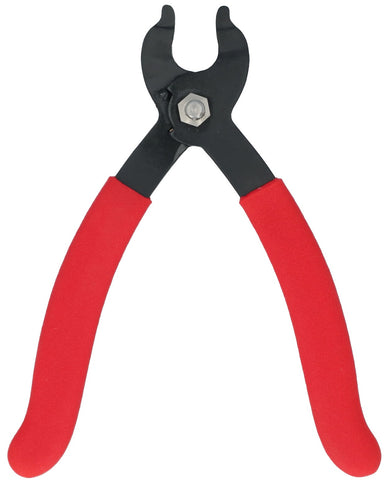 Pliers cycle chain links close red