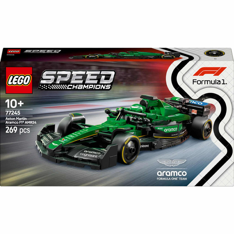 Load image into Gallery viewer, Lego speed champions 77245 aston martin aramco f1 amr24 racewagen
