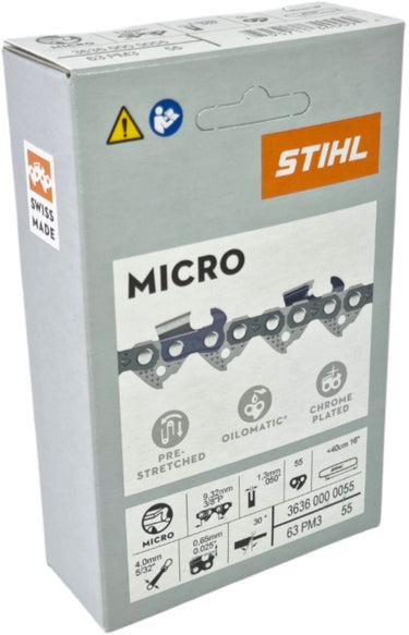 Stihl accessoires zaagketting | 3 8 p picco micro 3 (pm3), 1,3 mm, 40cm - 36360000055