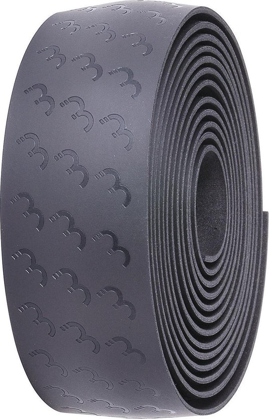 Bbb cycling stuurlint racefiets - maximale grip - zelfklevend stuurlint - lengte: 200cm - dikte: 2.5mm - incl. stuurdoppen - zwart - ultraribbon bht-15