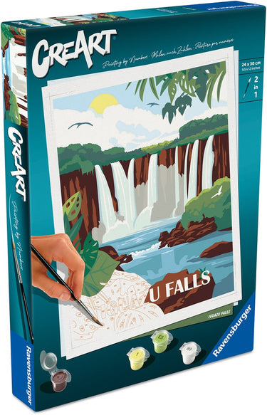 Ravensburger creart schilderen op nummer - iguazu watervallen
