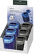 Faber-castell puntenslijper - rollon sparkle duo - display 6 stuks assorti kleur - fc-183910