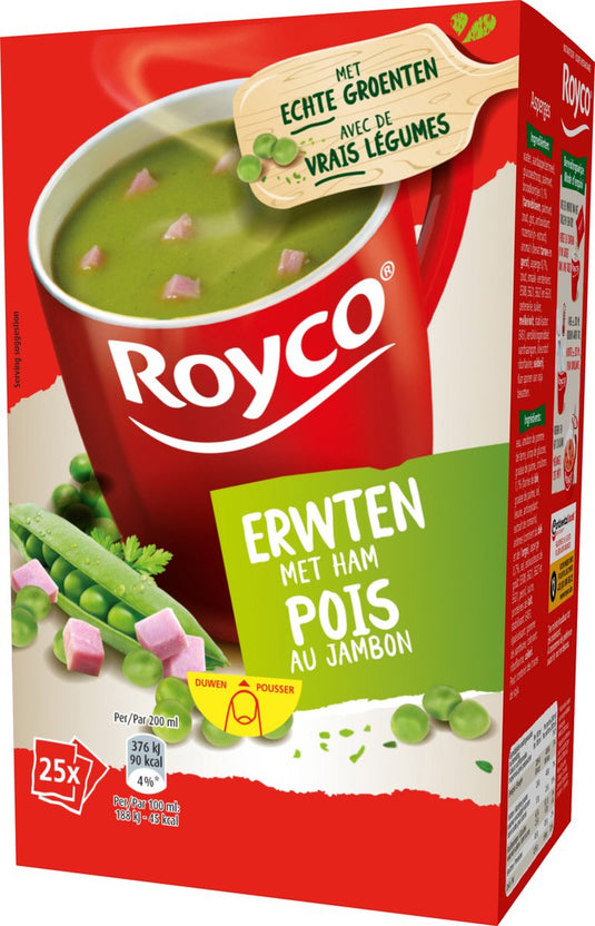 Royco minute soup erwt ham 200ml 25