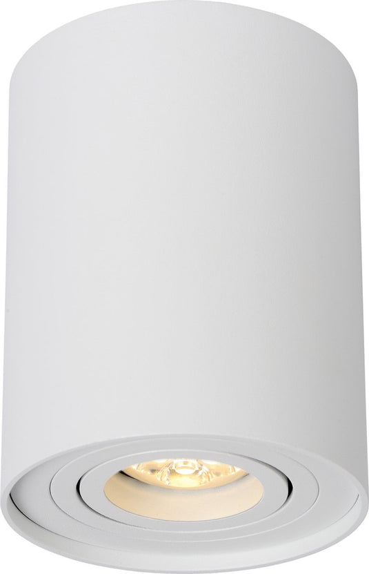 Lucide tube - plafondspot (plafondlamp) - ø 9,6 cm - 1xgu10 (mr16) - wit
