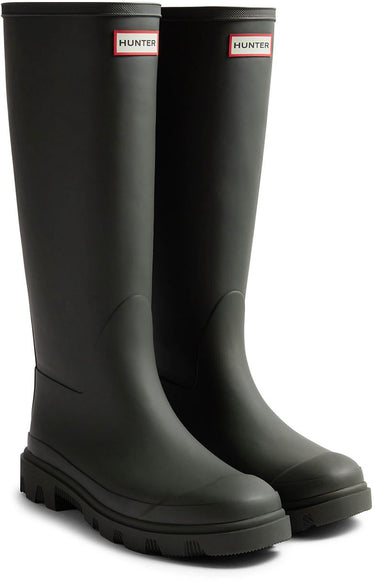 Hunter downpour tall boot unisex regenlaarzen - donkergroen