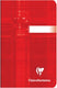 Clairefontaine metric notitieboekje, ft 9 x 14 cm, 96 bladzijden, gelijnd 10 stuks