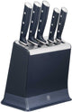 Tefal eversharp k297s644 - messenset - 5-delig - messenblok met geïntegreerde slijper - zelfslijpend - rvs