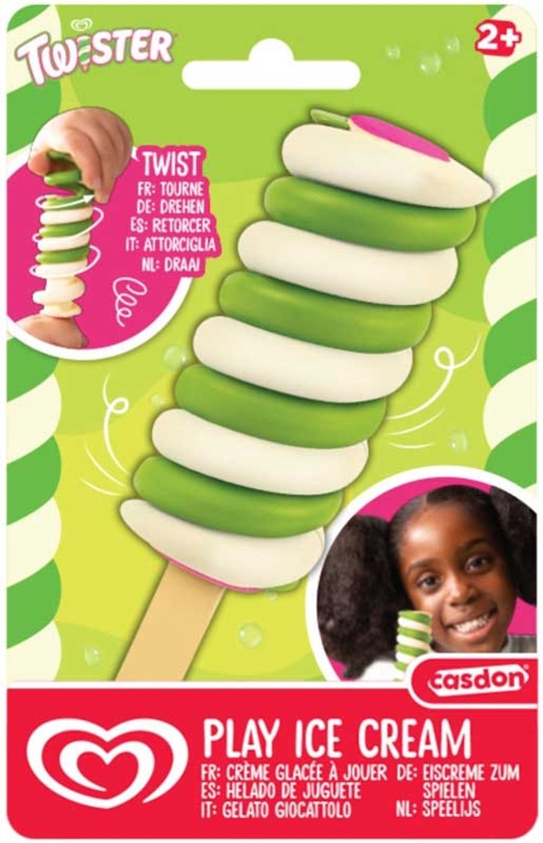 Load image into Gallery viewer, Casdon ola groene twister speelijs.
