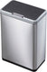 Eko - mirage sensor bin 45 liter - stainless steel plastic - mat rvs, zwart - prullenbak