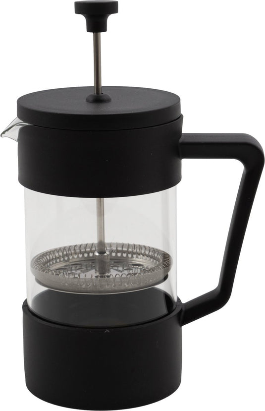 Point-virgule french press cafetière uit glas zwart 600ml