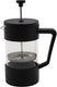 Point-virgule french press cafetière uit glas zwart 600ml