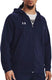 Under armour ua rival fleece fz hoodie heren sporttrui - navy - wit