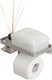 Tiger caddy - wc rolhouder met planchet 24 cm - rvs geborsteld