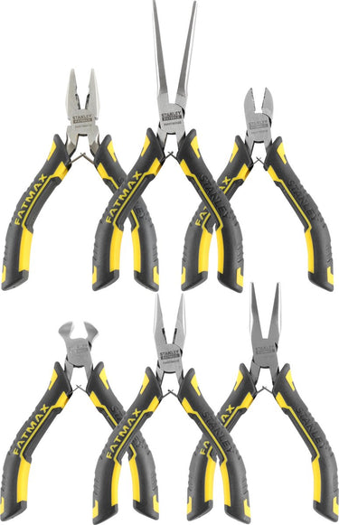 Stanley handgereedschap stanley fatmax® mini tangenset 6-delig - fmht0-80541 - fmht0-80541