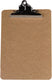 Seco klembord a4+ - masonite hout - grote heavy duty clip - se-w1104-a4-ss