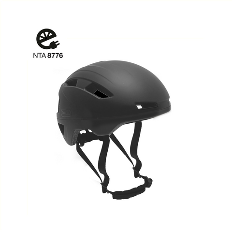 helm 62-63 cm unisex matzwart maat XL