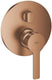 Grohe lineare new 3-weg omstelling afbouwset – inbouw – silkmove 46mm – geborsteld warm sunset