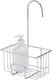 Wenko doucherek milito rvs glanzend 18x29cm - zonder boren - doucherekje hangend - douchemand - douchecaddy ophangbaar