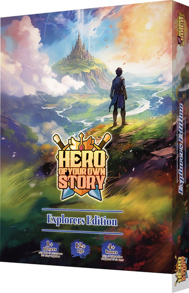 Asmodee hero of your own story - explorers edition - engelstalig bordspel